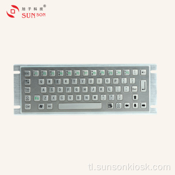 Pinatibay na Anti-riot Keyboard para sa Impormasyon Kiosk